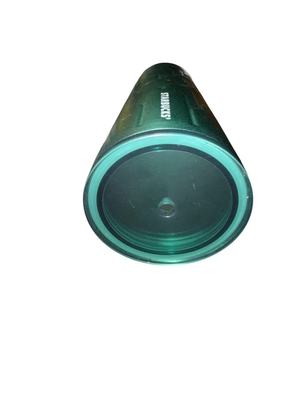 Starbucks 2022 Mermaid Scales Iridescent Green Venti Cold Cup Tumbler 24oz